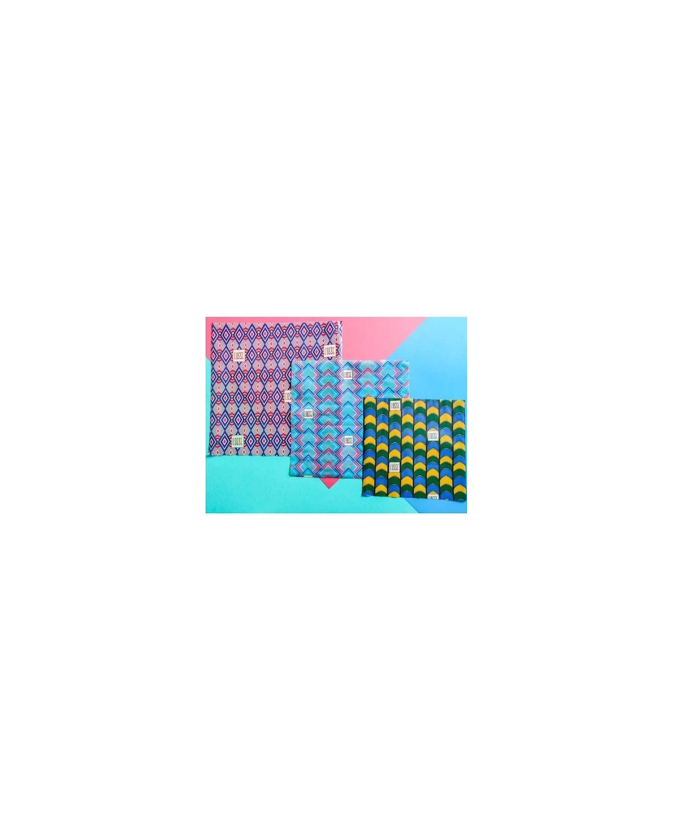 Emballage Réutilisable Graphique - 3 Pièces - Cosse
