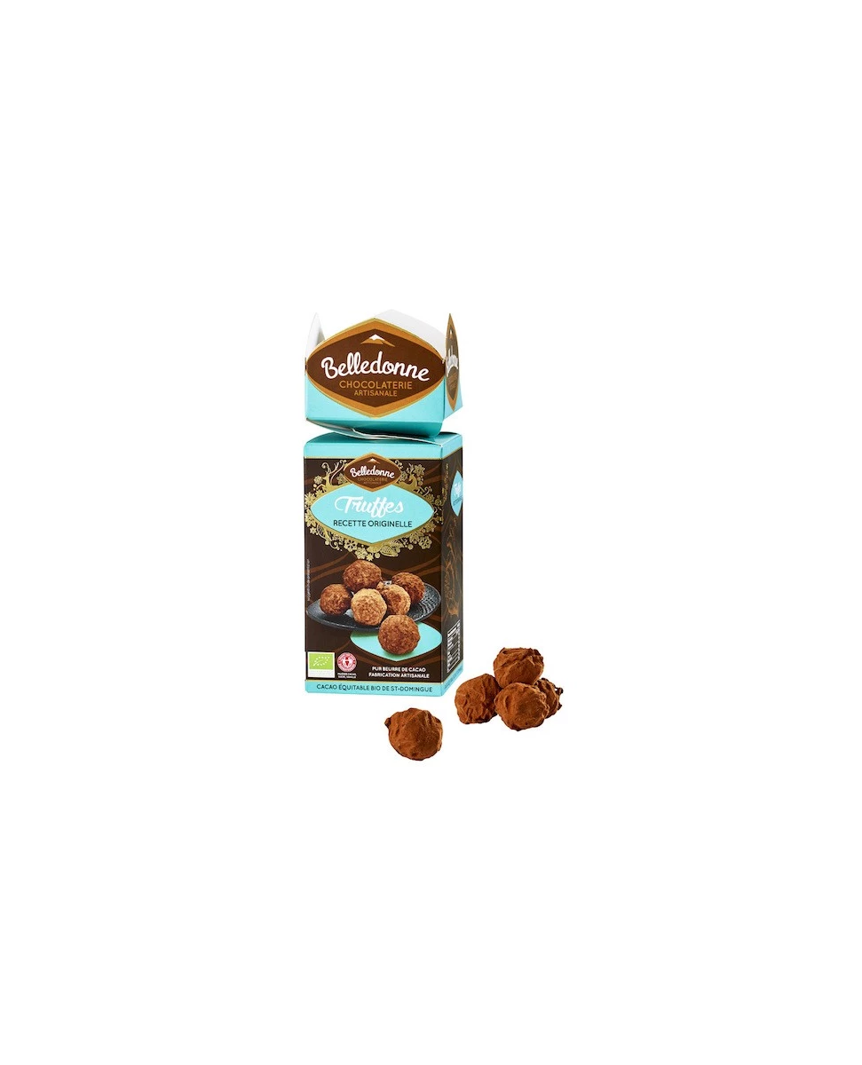 Truffes Bio Recette Originelle - 140g - Belledonne