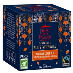 Edition Limitée Nuit Impériale Agrumes d'Hiver - 50g - Thés de la Pagode