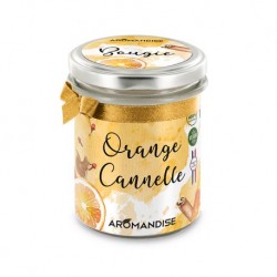 Bougie Orange Cannelle - Aromandise