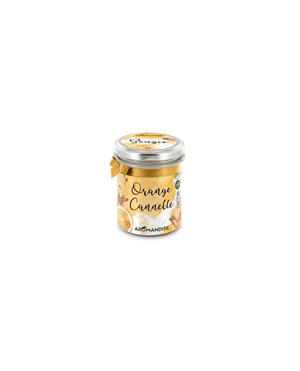 Bougie Orange Cannelle - Aromandise