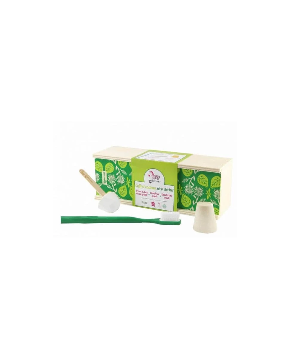Coffret Cadeau Zéro Déchet Brosse à Dents - Lamazuna