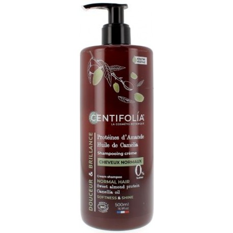 Shampooing Crème Cheveux Normaux - 200ml - Centifolia