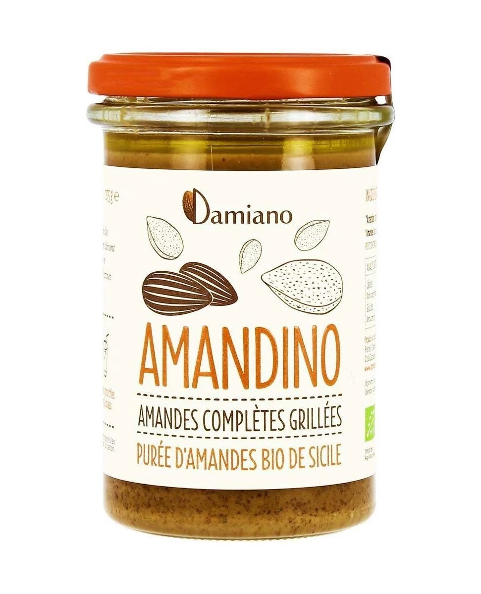 Amandino Purée d'Amandes Grillées Bio - 275g - Damiano