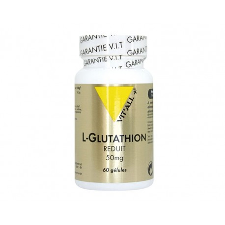 L-Glutathion Réduit 50mg - 60 Gélules - Vit'All+