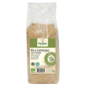 Riz Rond Complet de Camargue 1kg-Priméal