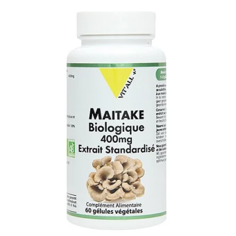 Maitake Bio 400mg - 60 Gélules - Vit'All+