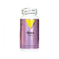 Gaba 750mg - 60 Comprimés - Vit'All+