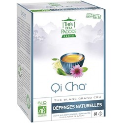 Qi Cha Protect Thé blanc - 60 Infusettes - Thés de la Pagode