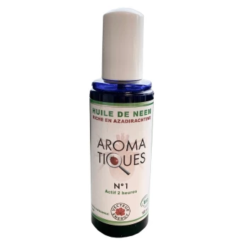 Aroma-Tiques n°1 Huile de Neem Bio - 100ml - Vecteur Energy
