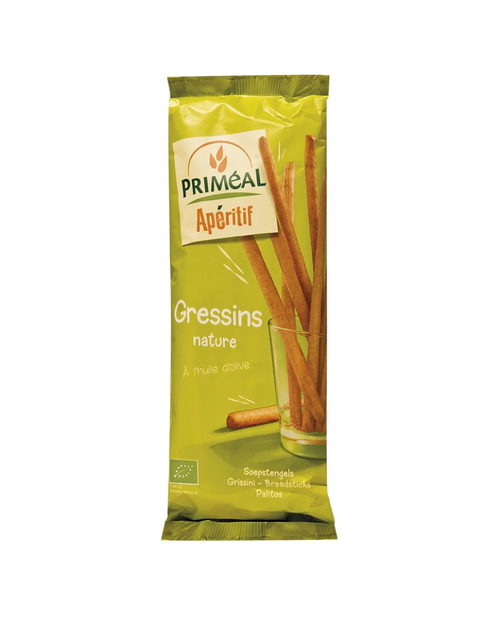 Gressins nature 120g-Priméal