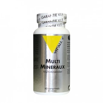 Multi Minéraux -- 80 Comprimés - Vit'All+