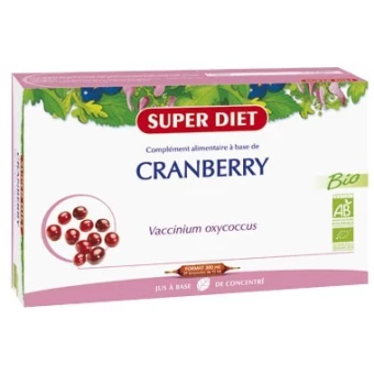 Cranberry Bio - Ampoules -SuperDiet