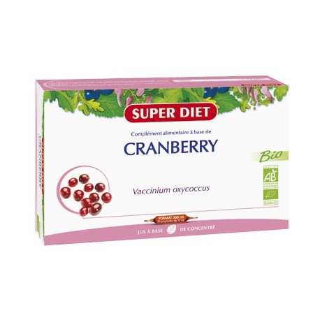 Cranberry Bio - Ampoules -SuperDiet