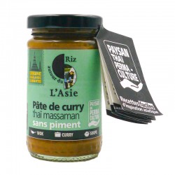 Pâte de Curry Thaï Massaman - 100g - Autour du riz