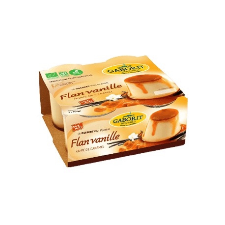 Flan Vanille Caramel - 4x100g - Gaborit