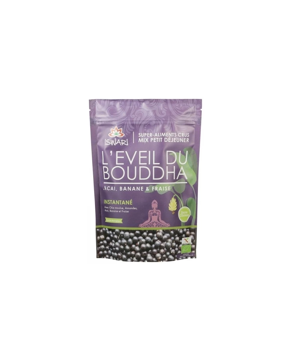 Eveil du Bouddha Açaï, Banane et Fraise - 360g - Iswari
