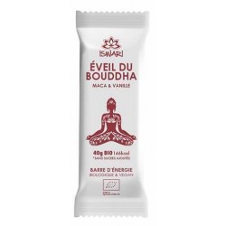 Barre d'Energie Eveil du Bouddha Maca et Vanille Bio - 40g - Iswari