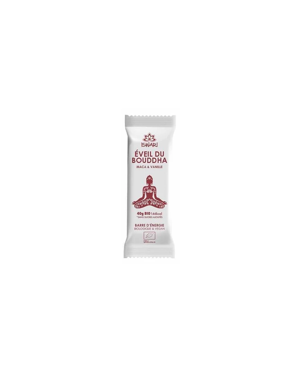Barre d'Energie Eveil du Bouddha Maca et Vanille Bio - 40g - Iswari