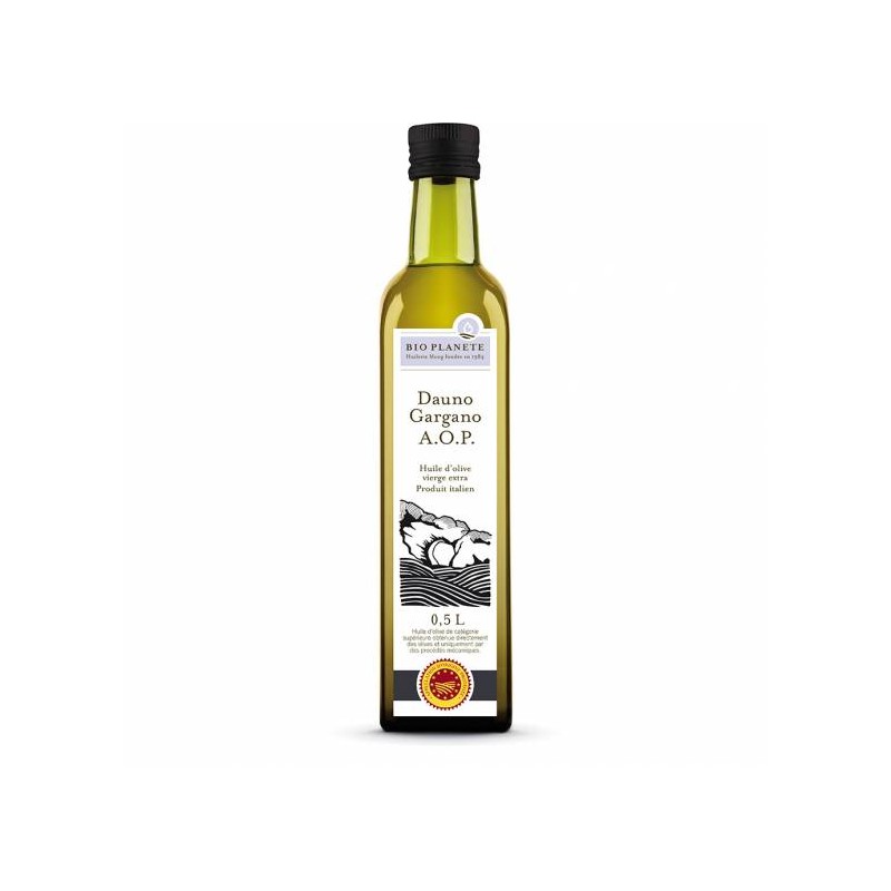 Huile d'Olive Dauno Gargano - 0,5L - Bio planete