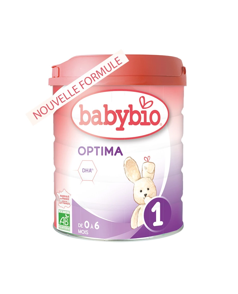 Optima 1 Lait Bio 0 à 6 Mois - 800g - Babybio