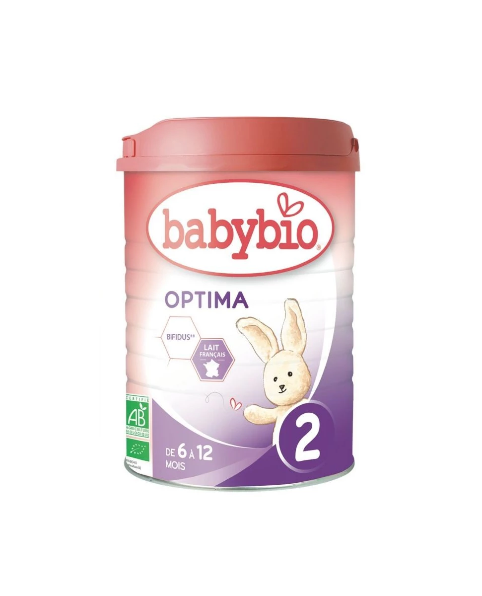 Optima 2 Lait Bio 6 à 12 Mois - 900g - Babybio