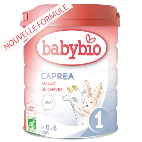 Caprea 1 Lait de Chèvre Bio 0 à 6 Mois - 800g - Babybio