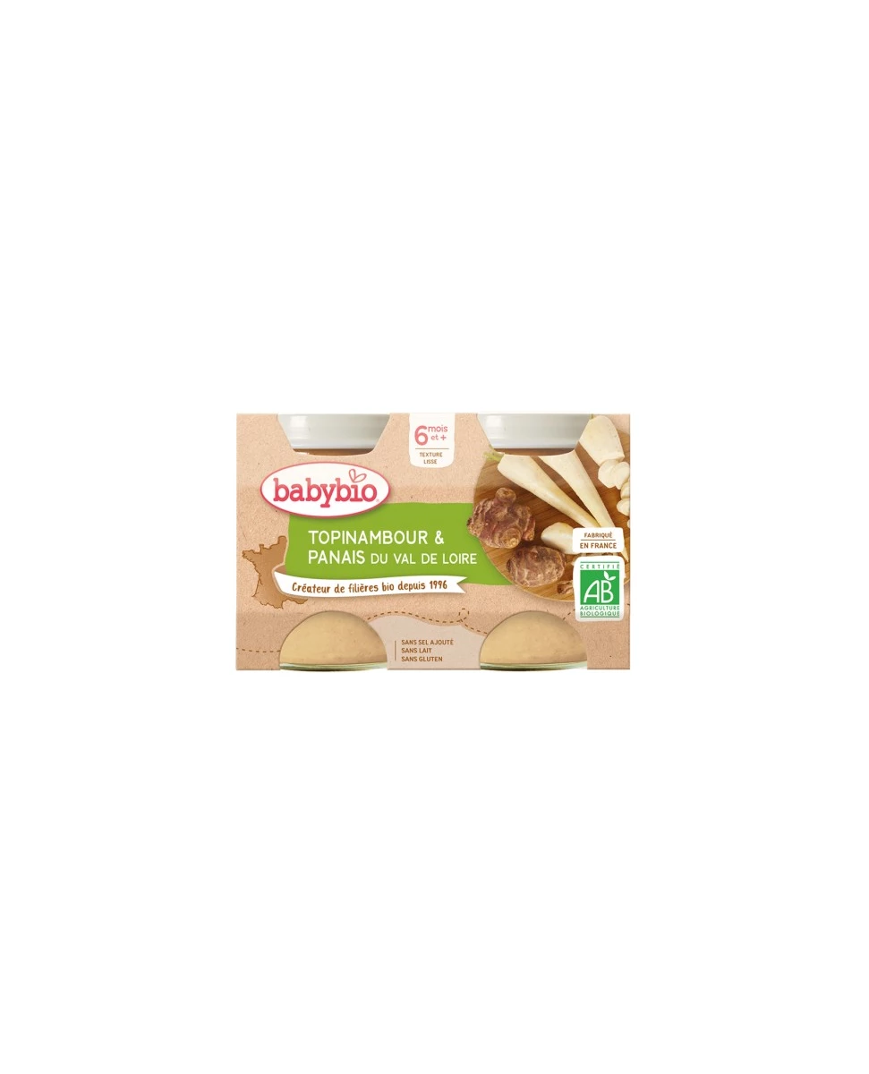 Petit Pot Topinambour Panais - 2x200g - Babybio
