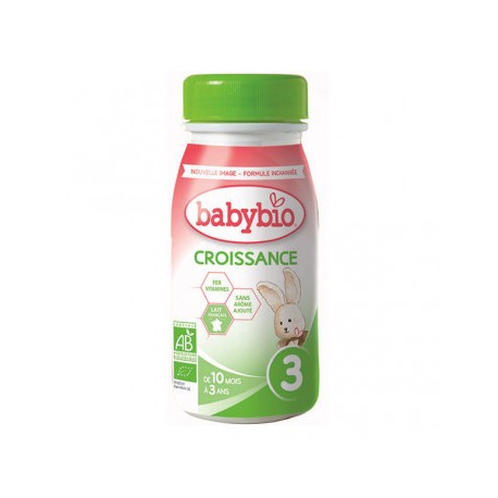 Lait Croissance Liquide - 25cl - Babybio