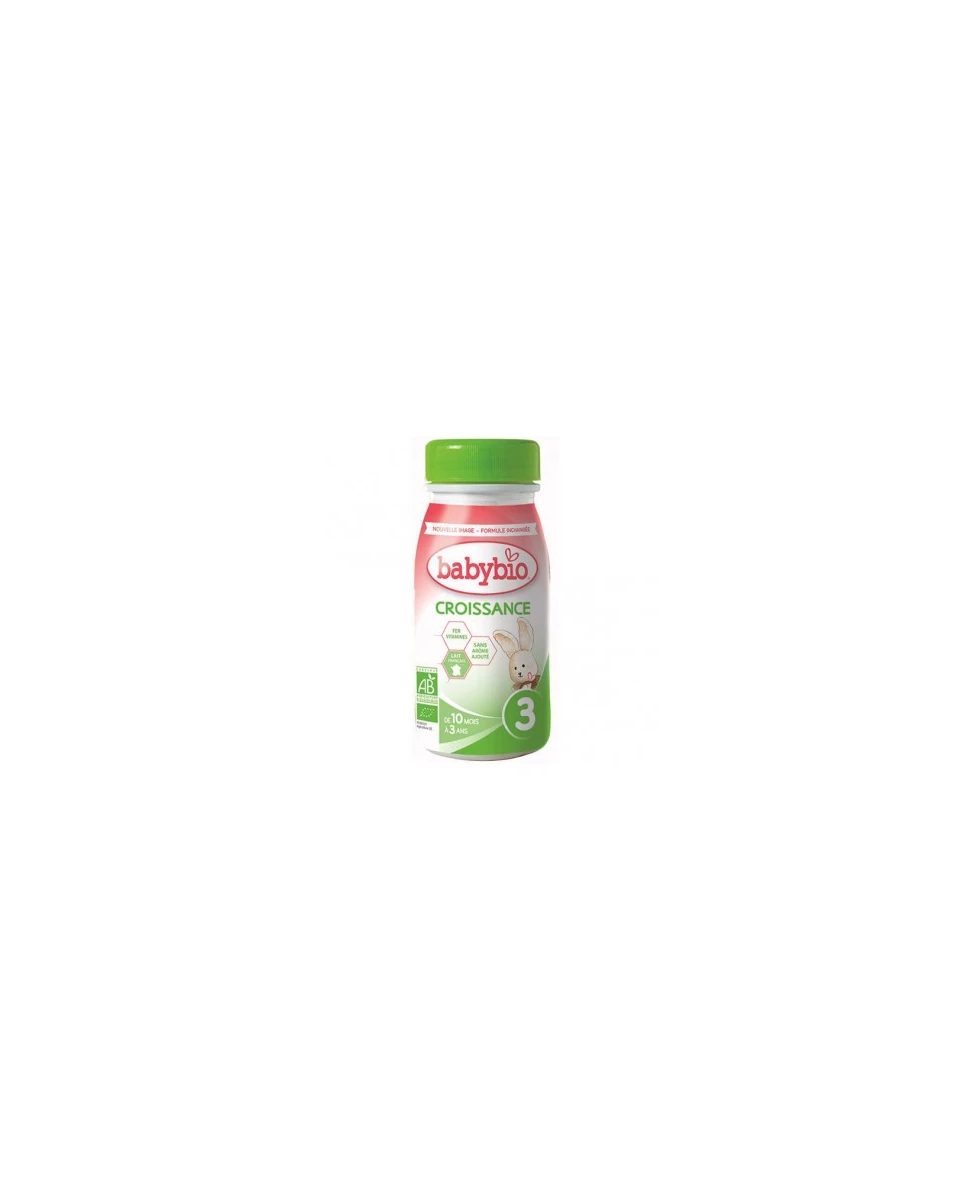 Lait Croissance Liquide - 25cl - Babybio