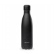 Bouteille Nomade Isotherme - Noir Intégral - 500ml - Qwetch