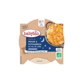 Assiette Gratin Panais Potimarron - 260g - Babybio