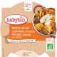 Assiette Patate Douce Chataigne Pintade - 230g - Babybio