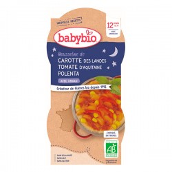 Bol Carotte Tomate Polenta - 2x200g - Babybio