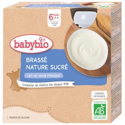 Brasse Nature Sucré - 4x85g - Babybio