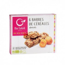 Barres de Céréales Abricots x6 - 125g - Biosoleil