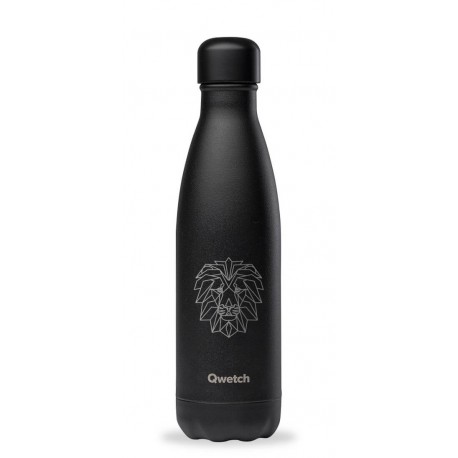 Bouteille Nomade Isotherme - Tattoo Lion - 500ml - Qwetch