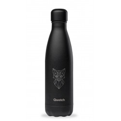 Bouteille Nomade Isotherme - Tattoo Renard - 500ml - Qwetch