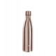 Bouteille Nomade Isotherme - Metalic Rose Gold - 500ml - Qwetch