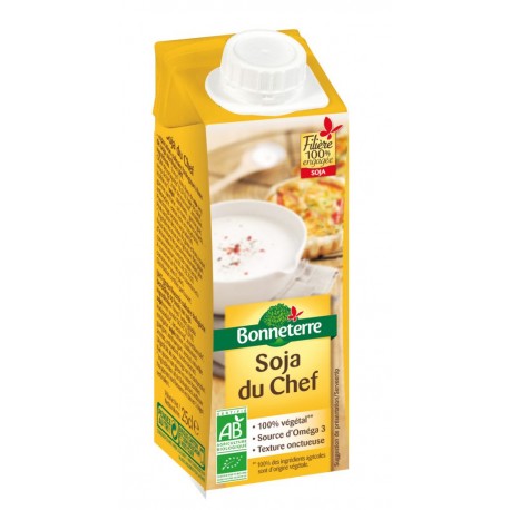 Crème Soja Du Chef - 25cl - Bonneterre