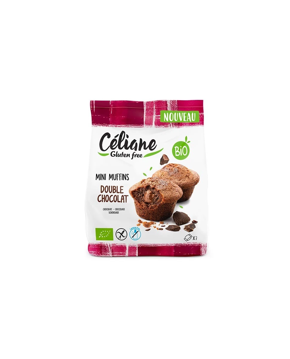 Mini Muffin Double Chocolat - 210g - Céliane
