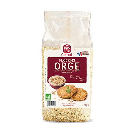 Flocons Orge - 500g - Celnat