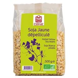 Soja Jaune Dépelliculé - 500g - Celnat