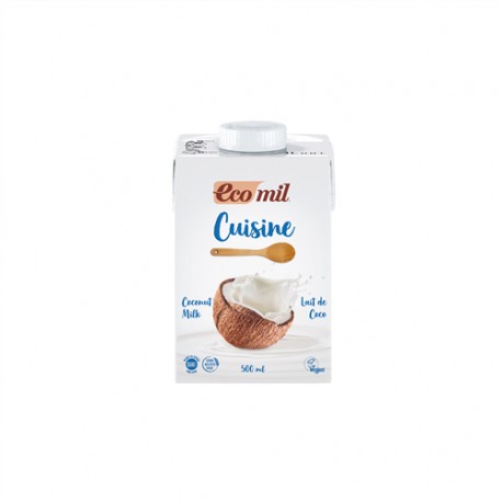 Crème Cuisine Lait Coco - 500ml - Ecomil