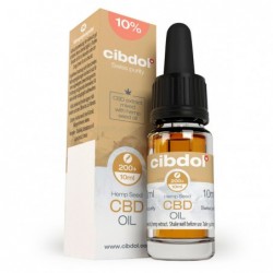 Huile de CBD Bio 10% HEMP - 10ml - Cibdol