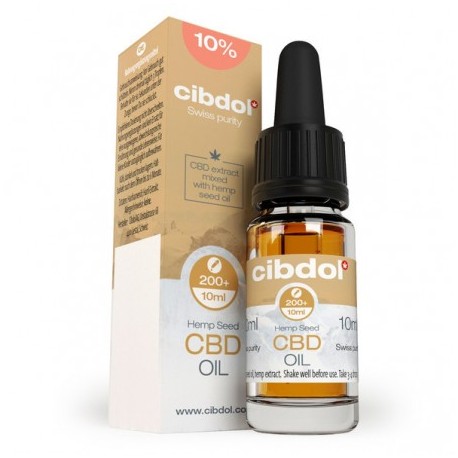 Huile de CBD Bio 10% HEMP - 10ml - Cibdol