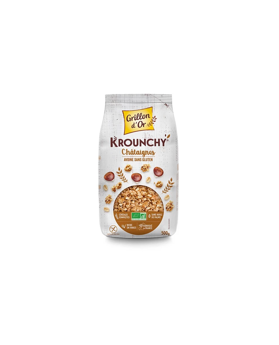 Krounchy Châtaigne - 500gr - Grillon d'Or