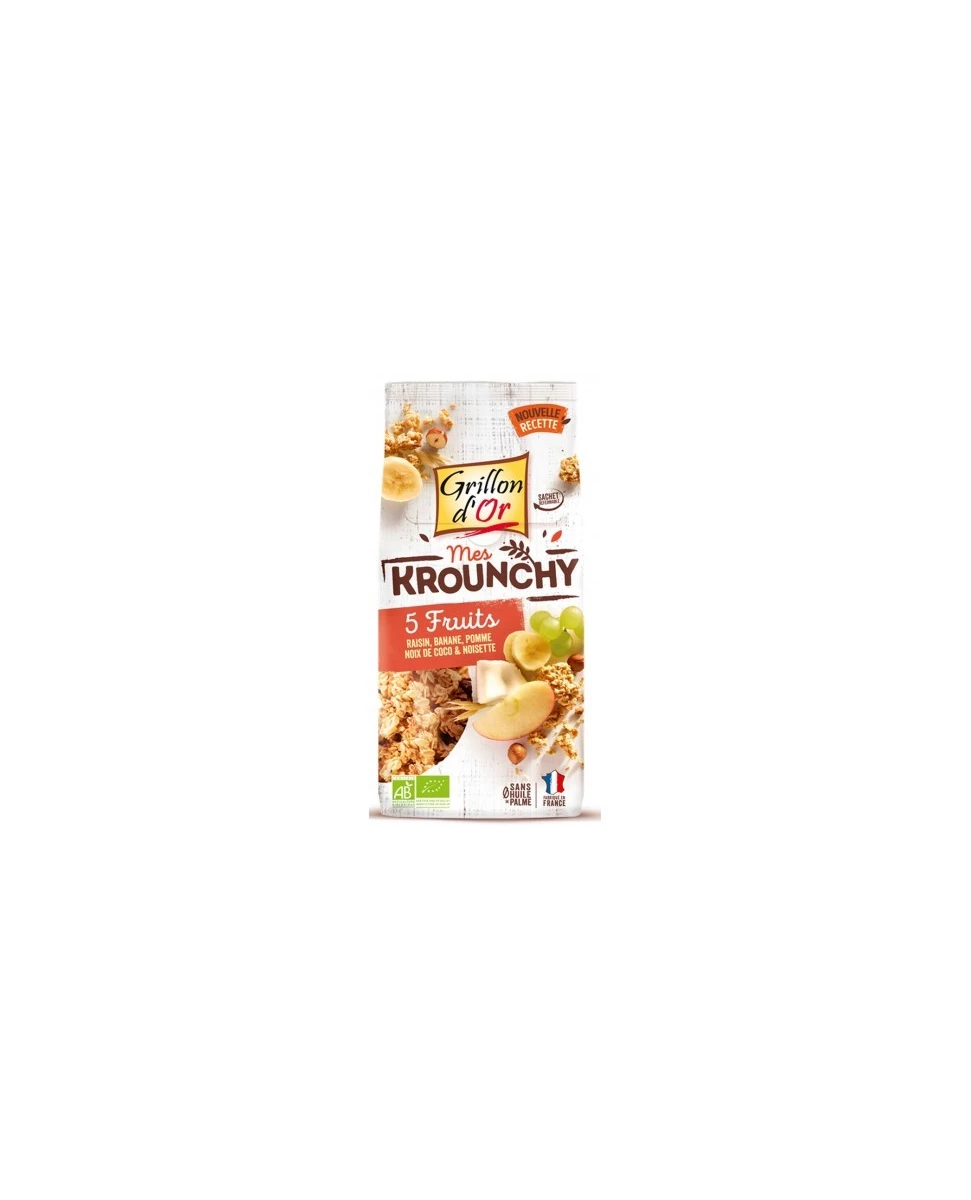 Krounchy 5 Fruits - 500g - Grillon d'Or