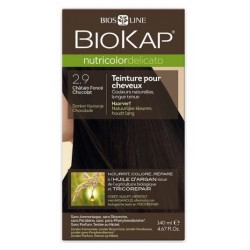 Teinture pour Cheveux 2.9 Châtain Foncé Chocolat - 140ml - Biokap