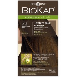 Teinture pour Cheveux 6.3 Blond Foncé Doré - 140ml - Biokap